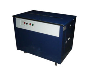 Package strapping machine